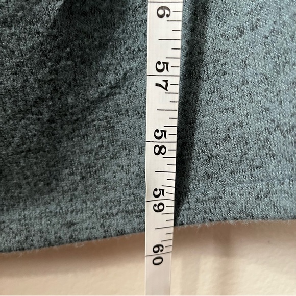 Motherhood Heathered Blue Cowl Neck Long Sleeve Dress size Large - Picture 5 of 6